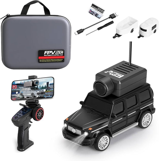 FPV Mini Camera Car with live-view camera system